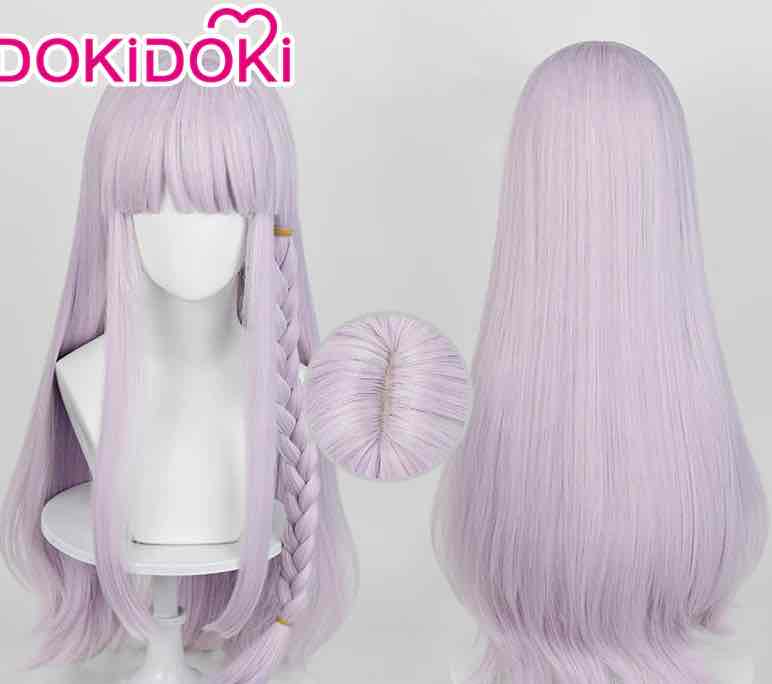 【Wig Ready For Ship】【Size XS-XL】DokiDoki-R Game Cosplay Black Dress Suit Costume