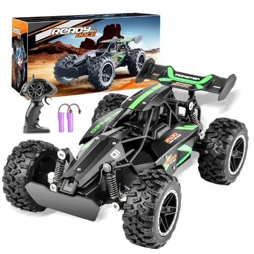 LOHEER Remote Control Car, 1:18 High Speed RC Cars, 13+MPH Toy for Boys & Girls Gifts for Kids
