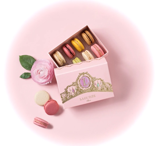 COFFRET DE 15 MACARONS "INTEMPOREL" - VERT | Default Title