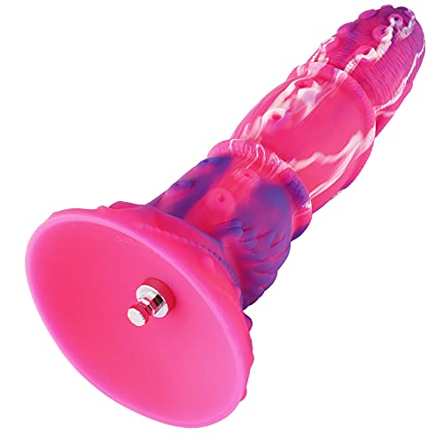 Hismith 8.59 Inch Silicone Dildo with KlicLok System for Premium Sex Machine, Unisex Sex Toy - 8.59" Silicone Tentacle Dildo