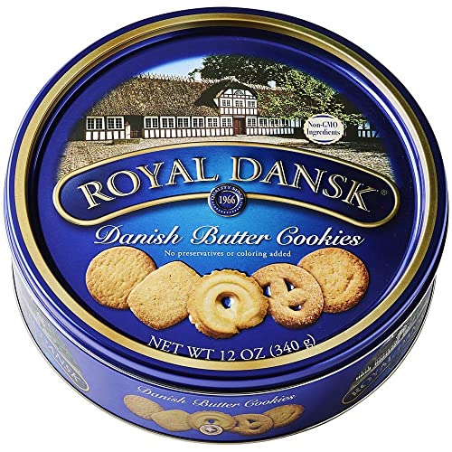Royal Dansk Danish Cookie Selection, No Preservatives or Coloring Added, 12 Oz. (Pack of 1) - 12 Ounce (Pack of 1)