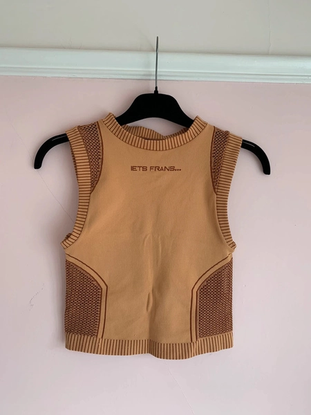 Iets frans ribbed serena tank top