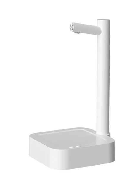 Electric Water Dispenser w/ 4L Mini Fridge and Water Filtration System - White