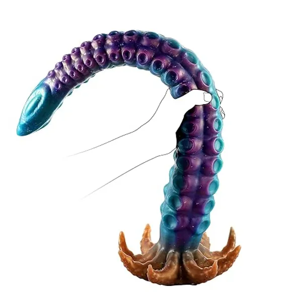 Anal Tentacle Dildo Adult Sex Toys, 22.8" Realistic Anal Dildo with Strong Suction Cup, Silicone dildo Anal Plug for G Spot & P Spot Stimulation, Huge Soft Dildo Prostate Massager for Adults (XXL) - XX-Large