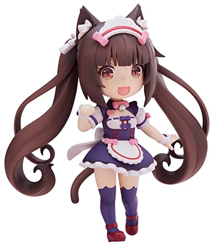 Plum Nekopara: Chocola Mini-Figure 100 Non-Scale PVC Figure, Multicolor, 4 inches