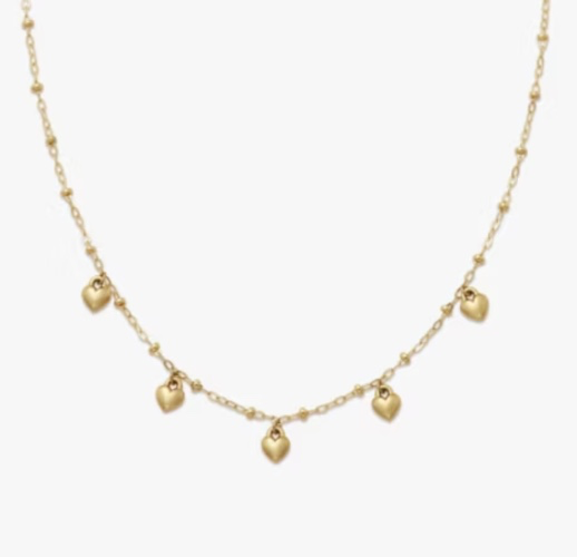 James Avery | Heart Drops Necklace 14k Gold