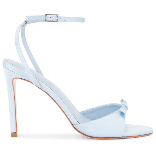 Revolve | Black Suede Studio Albie 100 Bow Sandal