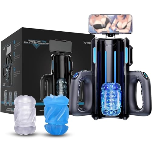 Automatic Thrusting Male Masterburtors Handle Male Milk Machine for Men Electric Male Mastusbafor Tight bj Machine Simulator Pocket Puzzy for Men Mouth Auto Stroking Machine Adult Toys Voice Sweater