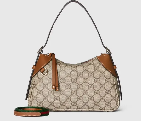 Gucci GG Emblem small shoulder bag