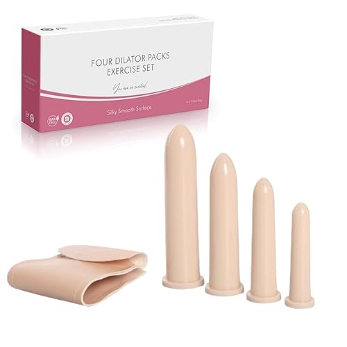 Four Long Length Dilators - Set of 4 - with Storage and Carrying Case - Silky Smooth Surface - Unparalleled Comfort Experience - Discreet Boxed Shipping
