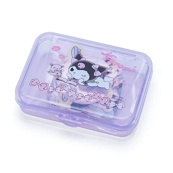 Sanrio Stickers with Snap Case/Pack of 40 (Kuromi [ 37768 ])