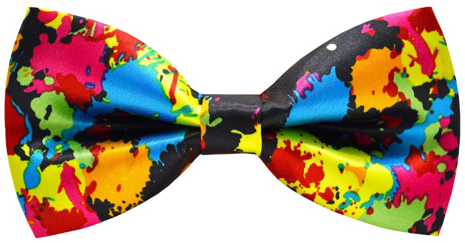 Carahere Mens Handmade Stylish Patterned Pre-Tied Bow Ties M126 4R
