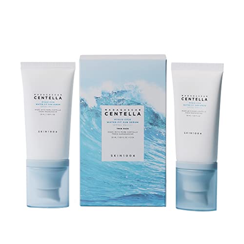 SKIN1004 Madagascar Centella Hyalu-Cica Water-Fit Sun Siero Set (2 pezzi)
