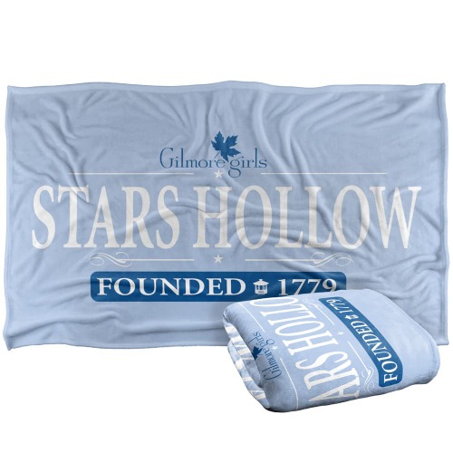 Gilmore Girls Stars Hollow Logo Silky Touch Super Soft Throw Blanket 36" x 58" - 36" x 58" Stars Hollow Logo