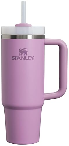 Stanley Quencher H2.0 Tumbler with Handle & Straw 30 oz | Twist On 3-Way Lid | Cupholder Compatible for Travel | Insulated Stainless Steel Cup | BPA-Free | Lilac - 30 oz - Lilac