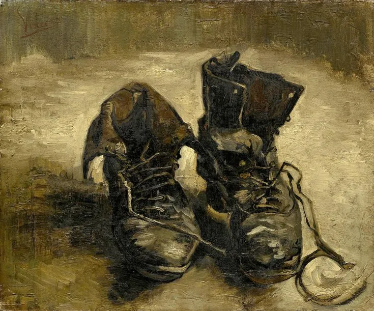 dirty and old shoes