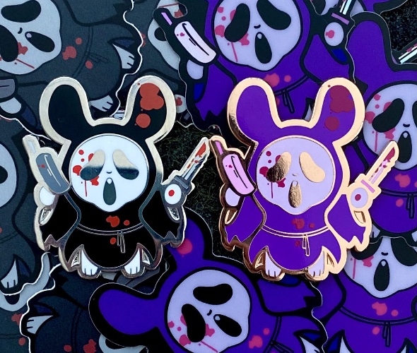 Scream Bunny Pins - Set