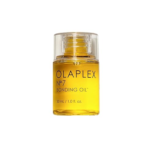 Olaplex No. 7 Bonding Oil, Concentrated High Shine Oil, Heat Protectant, Visibly Smooths & Softens Hair, Added Color Vibrancy, Up to 72 Hour Frizz Control, For All Hair Types, 30ml - Bond Oil - Oil