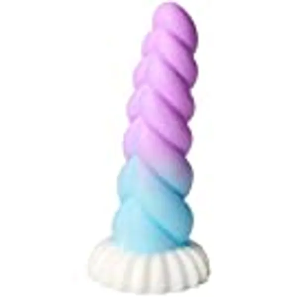 Realistic Monster Silicone Dildo - 8.6" Shaped Liquid Dildo with Strong Suction Cup, Huge Thick Dildo for Women, Anal Plug Dildo Prostate Massager Adult Sex Toy