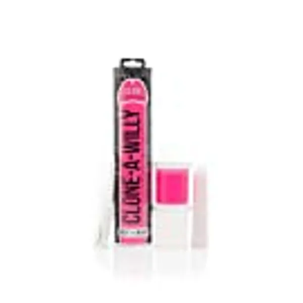 CLONE-A-WILLY - Silicone Penis Casting Kit for Glow In The Dark Dildo (Pink)