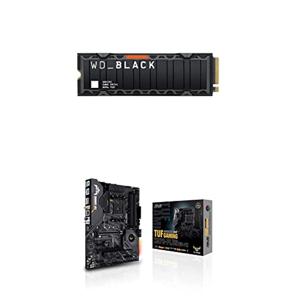 WD_Black 2TB SN850X NVMe Internal Gaming SSD -WDS200T2XHE and TUF Gaming X570-PLUS (Wi-Fi)