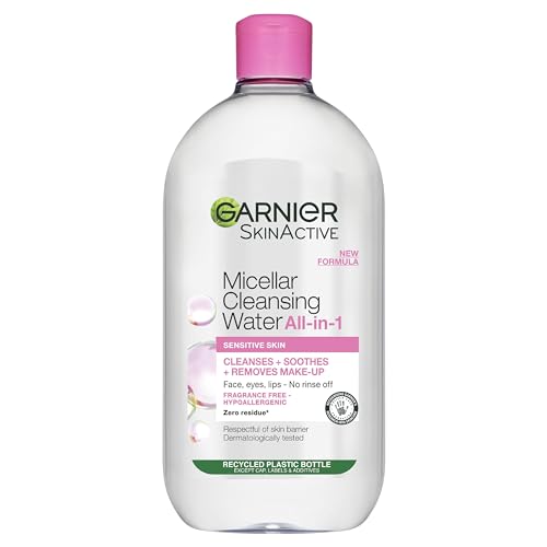 Garnier SkinActive Micellar Cleansing Water, 700ml - Unscented - 700 ml (Pack of 1)