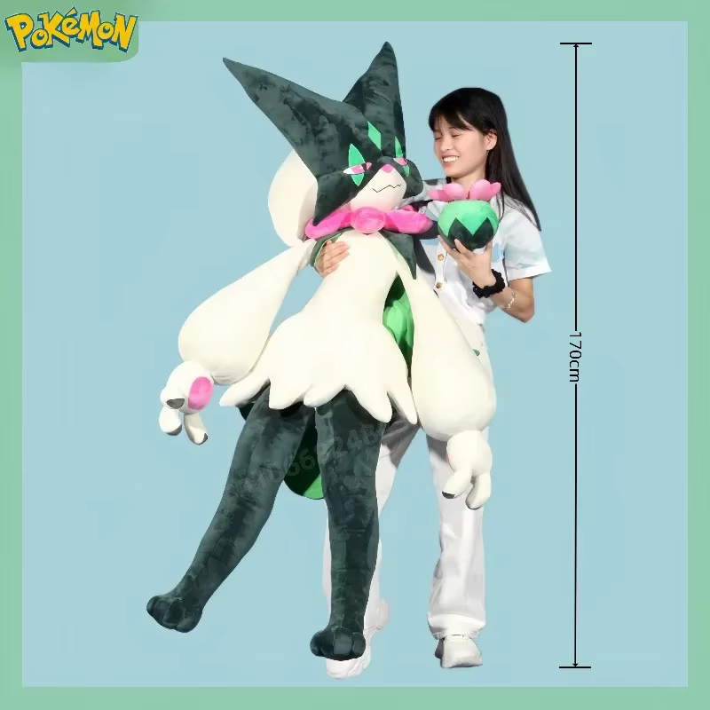150CM Meowscarada Plush Big Size Pokemon Plushie