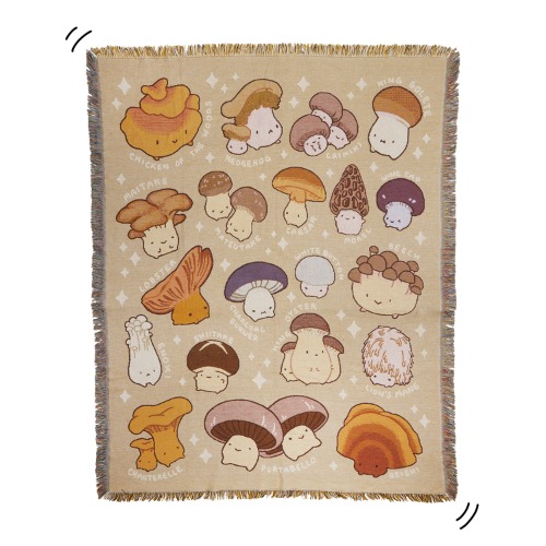 Mushroom Pals Tapestry Blanket PRE-ORDER | Default Title