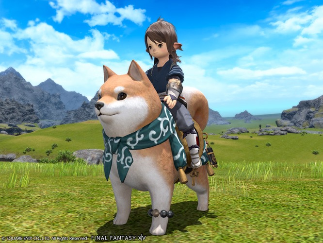 Mount: Megashiba | FINAL FANTASY XIV Online Store