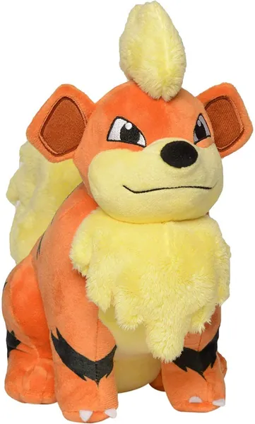 Pokémon Growlithe Plush Stuffed Animal - 8" - Age 2+