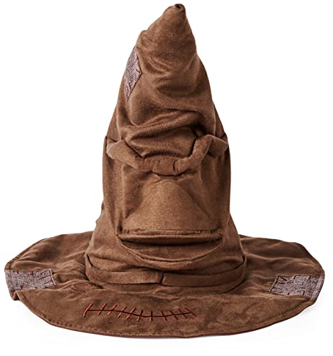 Wizarding World Harry Potter - Interaktiver Sprechender Hut mit Sound, Spielzeug für Kinder ab 5 Jahren, offiziell lizenzierter Fanartikel