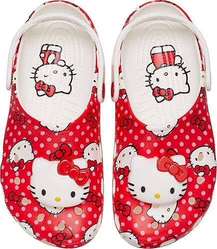 Crocs Unisex-Adult Classic Hello Kitty Clog, Multi Hello Kitty - 6 Women/4 Men - Multi Hello Kitty