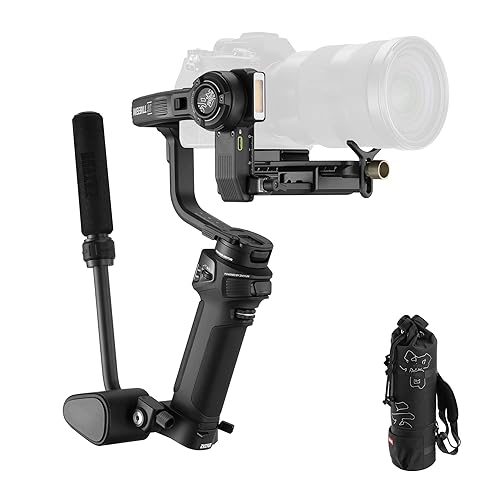 ZHIYUN Weebill 3S Combo Gimbal Stabilizer for DSLR and Mirrorless Camera Canon/Nikon/Sony/Panasonic/Fujifilm, Native Vertical Shooting,Extendable Sling Grip - WB3S COMBO