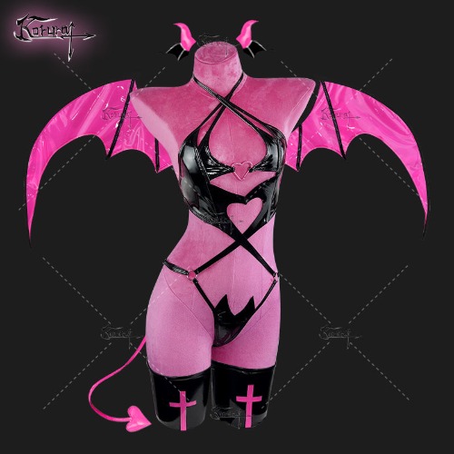 LITTLE DEVIL SUIT KO02 | DEVIL SUIT with WING / M/L