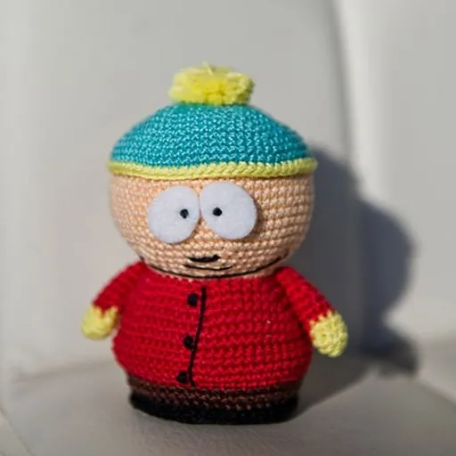 Cartman South Park Crochet figure