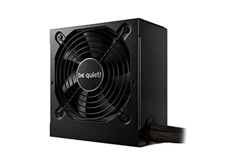 be quiet! System Power 10 750W, 80 Plus Bronze, leiser, temperaturgesteuerter 120mm-Qualitätslüfter, Unterstützung von leistungsstarken GPUs, Schwarze Flachbandkabel, BN329 - 750W