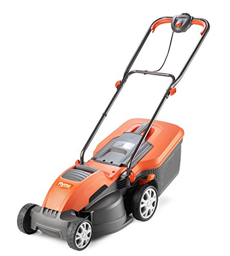 Flymo Speedi-Mo 360C Electric Wheeled Lawn Mower, 1500 W, Cutting Width 36 cm, Orange/black - Without Vision Window - Single