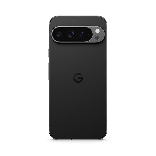 Google Pixel 9 Pro XL – Android-Smartphone mit Gemini ohne SIM-Lock, Dreifach-Rückkamerasystem, 24 Stunden Akkulaufzeit und EIN 6,8 Zoll großes Super Actua-Display – Obsidian, 512GB - Obsidian - 512GB - Pixel 9 Pro XL