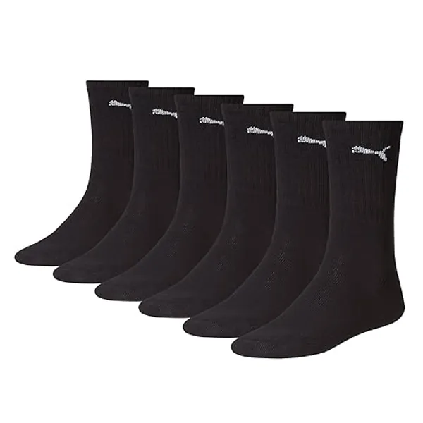 Puma Unisex Sportsocken Cush Crew 6er Pack