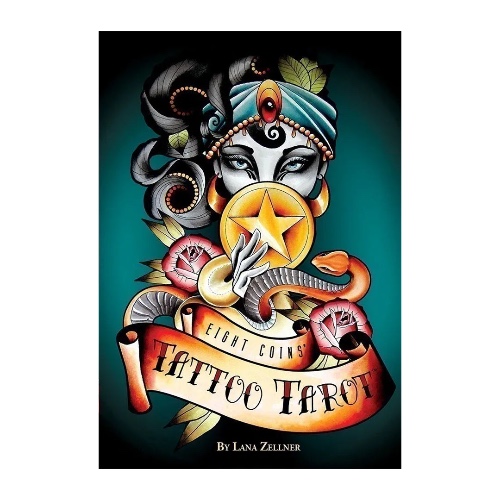 Eight Coins' Tattoo Tarot by Lana Zellner Tarot Deck