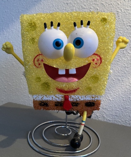 Vintage Spongebob Squarepants  Lamp Light, Tested Works