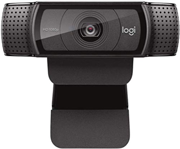Logitech Webcam C920S HD Pro with Privacy Shutter - 1080p Streaming Widescreen Video Camera - Built in Microphone for Recording