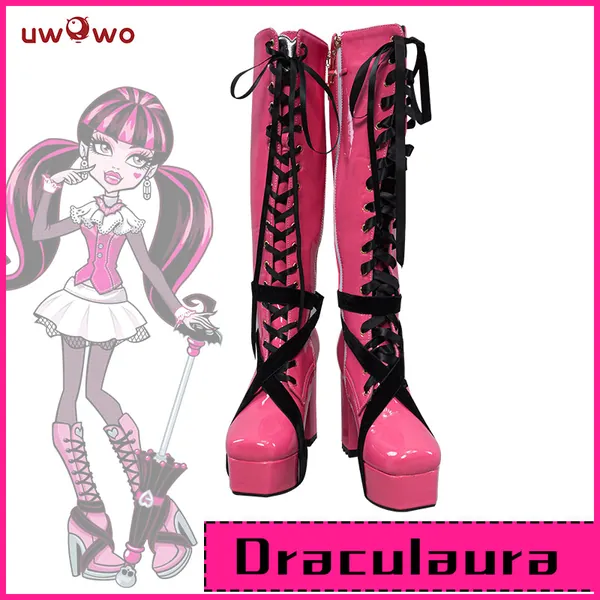 draculaura pink boots