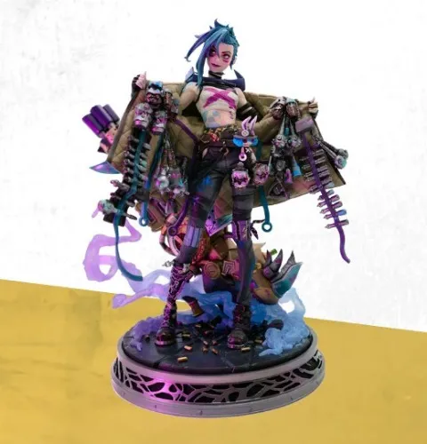 Arcane Champion Jinx Figure