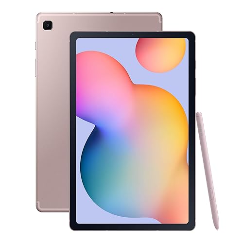 Samsung Galaxy Tab S6 Lite (2024) 10.4' 128GB Chiffon Pink Android Tablet | WiFi, S Pen Included, Gaming Ready - Chiffon Pink - 128GB - Tablet