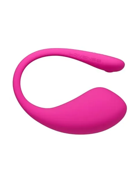 LOVENSE Lush 3 Vibrator, Mini Wearable Bullet Vibrator for Women, Small Egg Shape Remote Control Vibrating Ball Adult Sex Toys with Bluetooth Stimulator Dildo, Pink