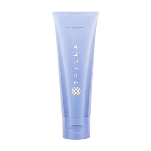 TATCHA The Rice Wash | Soft Cream Facial Cleanser Washes Away Buildup Without Stripping Skin For A Luminous Complexion 4 oz - Unscented - 4 Ounce (Pack of 1)