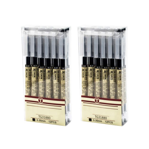 : *✧ Black gel pens