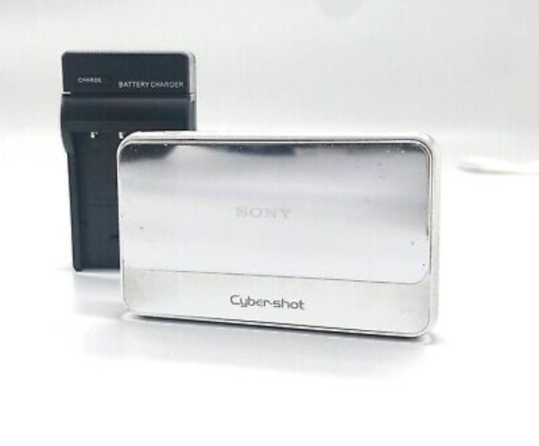 【NEAR MINT】SONY DSC-T110 Digital Camera Silver Cyber Shot From Japan  | eBay