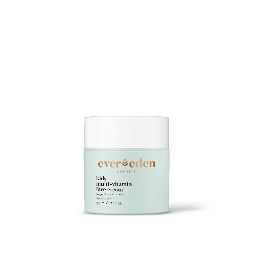 Evereden Kids Face Cream: Melon Juice, 1.7 oz. | Plant Based and Natural Kids Face Lotion | Clean and Non-Toxic Kids Face Moisturizer | Multi-Vitamin Skin Care for Kids - Melon Juice